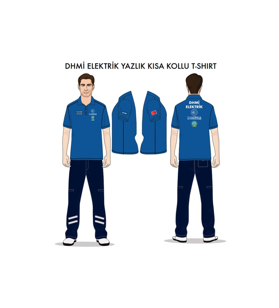 DHMİ Elektrik Görev Kıyafetleri