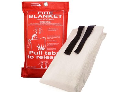 Cam Elyafı Yangın Battaniyesi