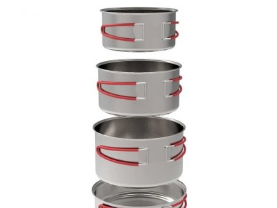 Coghlans Paslanmaz Çelik Yemek Seti – XL