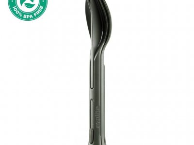 Evolite Combo 3 in 1 Çatal Kaşık Set (HAKİ)
