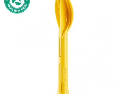 Evolite Combo 3 in 1 Çatal Kaşık Set (SARI)