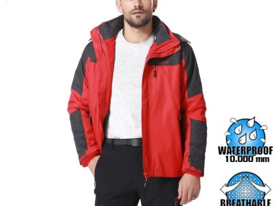 Evolite Diva Bay 3in1 Gri/Kırmızı Mont