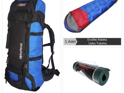 Evolite Eko Tek Kişilik Kamp Seti
