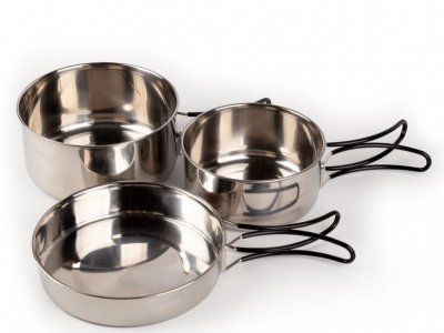 Evolite Evercamp 2-3 Kişilik Çelik Tencere Seti