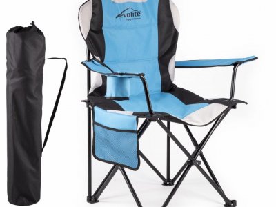 Evolite Nature Katlanabilir Kamp Sandalyesi – Turkuaz