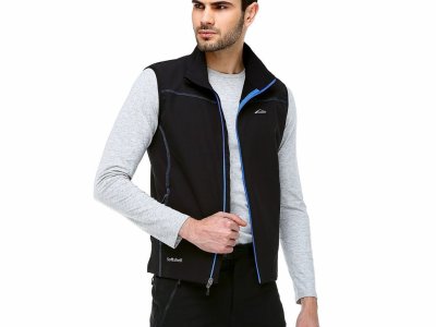 Evolite Neon Softshell Bay Yelek – Mavi