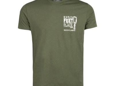 Evolite Rock Climbing T-shirt-Haki