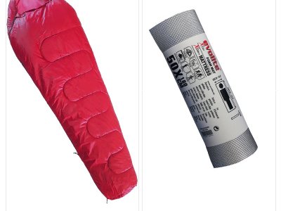 Evolite Uyku Tulumu Mat Seti – Kırmızı