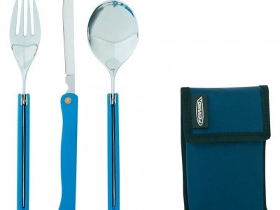 Ferrino Katlanır Seyahat Çatal-Bıçak-Kaşık Seti
