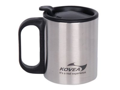 Kovea Paslanmaz Çelik Kapaklı Kupa 220 ml.