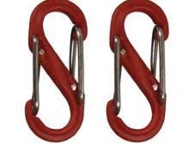 Nite-ize S-Biner Plastik size 0-2PK Red