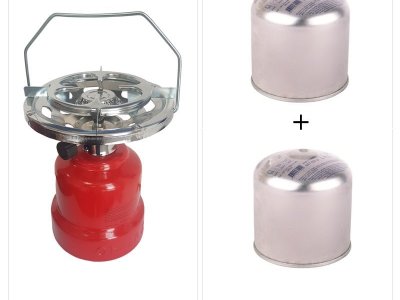 Orcamp 500 Gr. Kartuşlu Ocak + 2 Adet 500 gr. Gaz Kartuşu